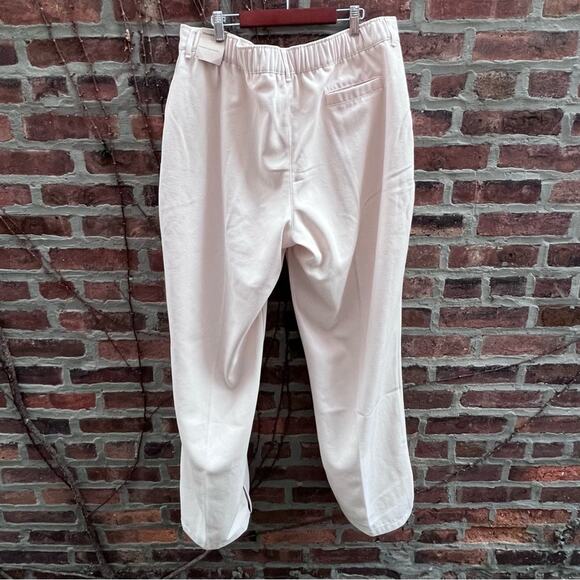 NEW Size XL Womens Nike Air Jordan Woven Straight Leg High Rise Light Brown Pant - Picture 8 of 10